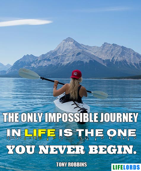 Life Journey Quote By Tony Robbins
