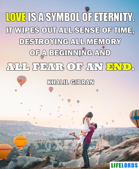 Inspirational Love Quote By Khalil Gibran