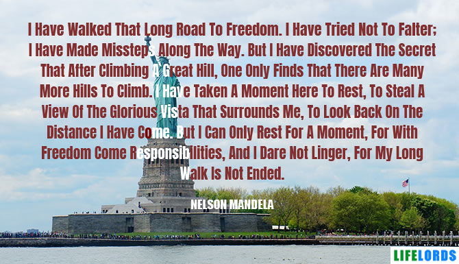 Motivational Quote By Nelson Mandela