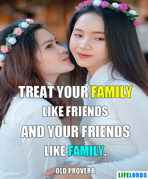 Family And Friends Quote