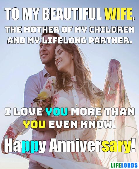 Anniversary Quote For Wife For Twitter