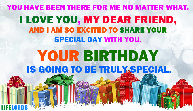 Cute Happy Birthday Quote For Friend