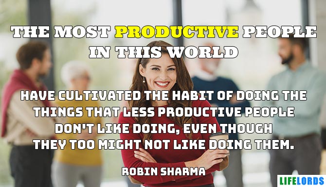Great Quote of The Day By Robin Sharma