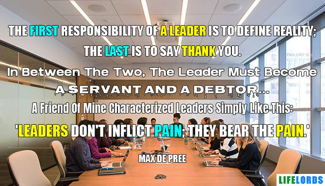 Motivational Leadership Quote By Max De Pree