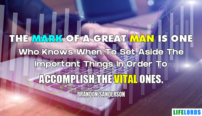 Great Leadership Quote By Brandon Sanderson
