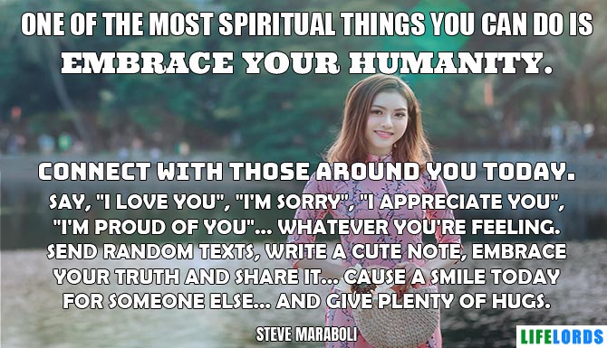 Smile Inspirational Quote By Steve Maraboli