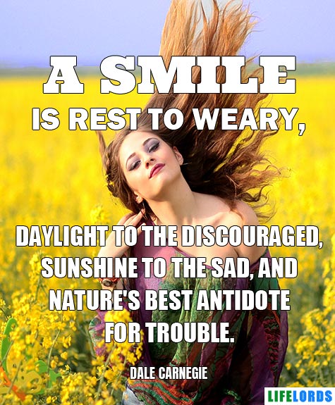 A Smile is Nature's Best Antidote Quote