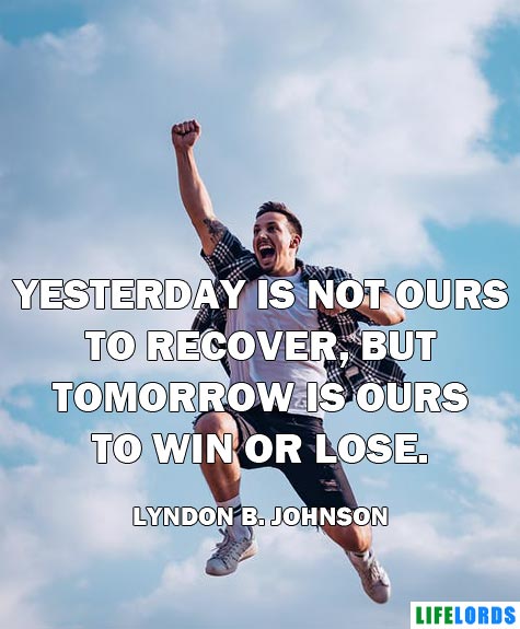 Johnson Quote About The Past And Moving On