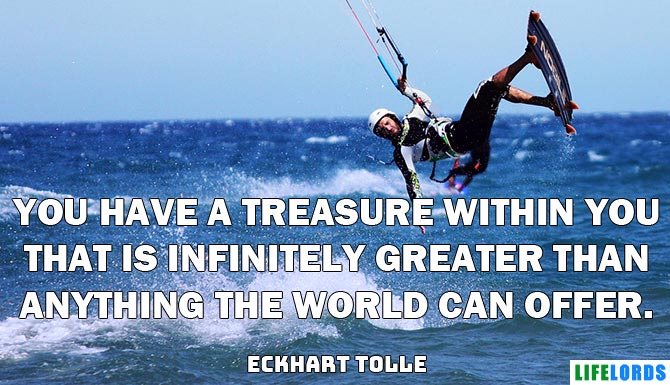 The Best Senior Quote By Eckhart Tolle