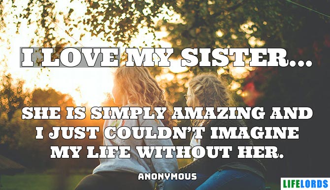 Little Sister Quote From Big Sister